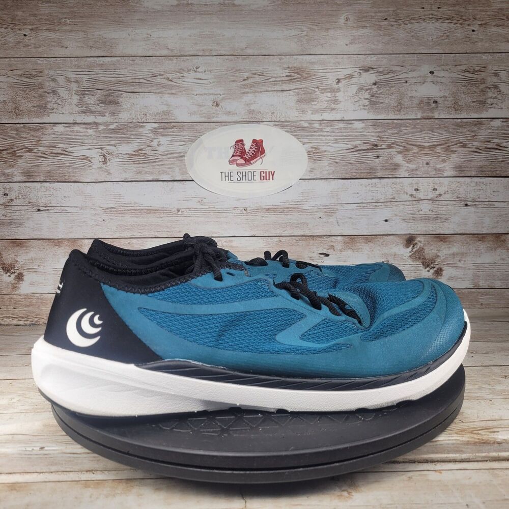 Topo Athletic ST-4 Sneakers Men 9.5 Ocean White Zero Drop Athletic Running Shoes